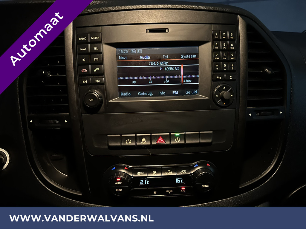 Mercedes-Benz Vito 119 CDI 190pk Automaat L2H1 Euro6 Airco | Camera | 2500kg Trekhaak | Navigatie | LM velgen | Cruisecontrol Parkeersensoren, Achterklep 19