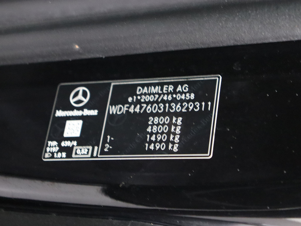 Mercedes-Benz Vito 119CDI 7G-Tronic Automaat Lang | Achterdeuren | Camera | 3-Persoons | Betimmering 21