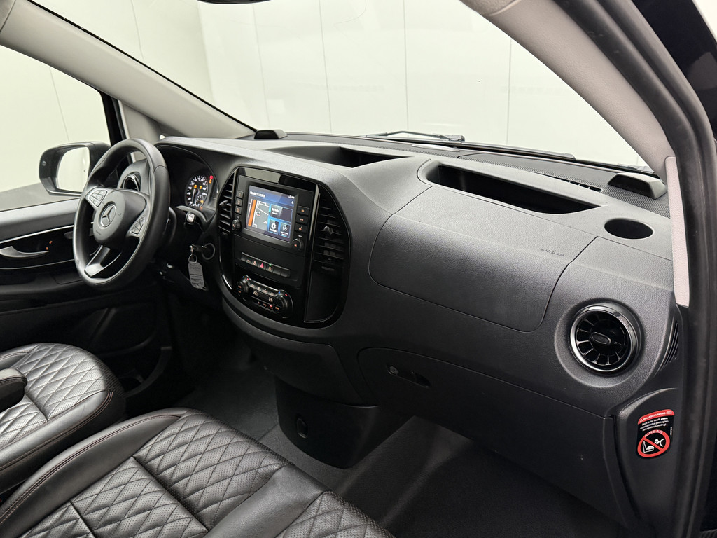 Mercedes-Benz Vito 119CDI 9G-Tronic Automaat Lang Exclusive | Leder | Led | Navigatie | Camera | Airco | 3-Persoons 21