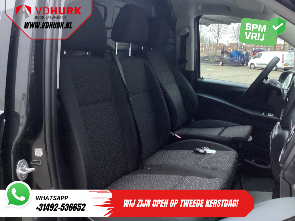 Mercedes-Benz Vito 119 CDI Aut. L2 LED/ 2.5t Trekverm./ 270Gr.Deuren/ Stoelverw./ Carplay/ Camera/ Trekhaak/ Cruise/ PDC/ DAB 10