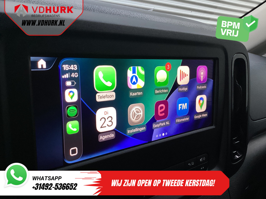 Mercedes-Benz Vito 119 CDI Aut. L2 LED/ 2.5t Trekverm./ 270Gr.Deuren/ Stoelverw./ Carplay/ Camera/ Trekhaak/ Cruise/ PDC/ DAB 16