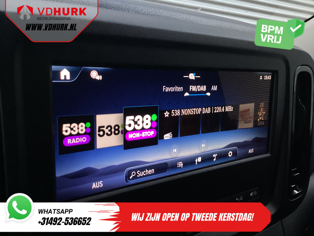 Mercedes-Benz Vito 119 CDI Aut. L2 LED/ 2.5t Trekverm./ 270Gr.Deuren/ Stoelverw./ Carplay/ Camera/ Trekhaak/ Cruise/ PDC/ DAB 17