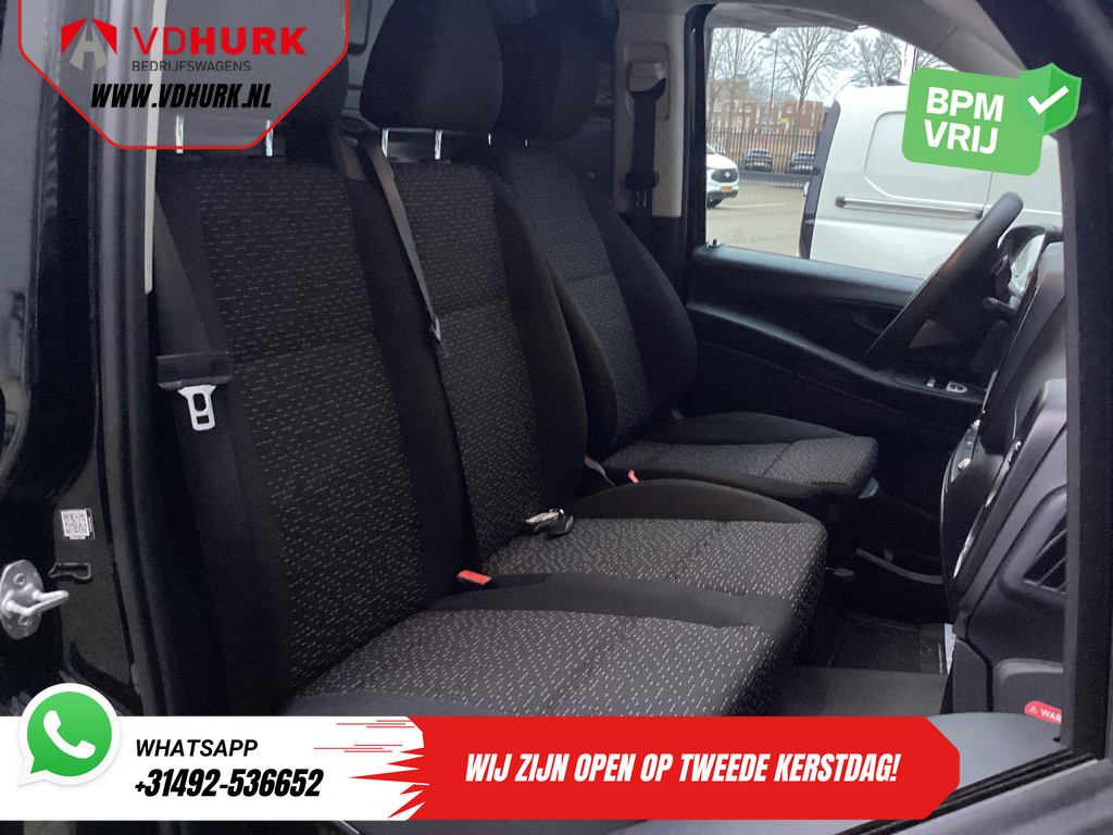 Mercedes-Benz Vito 119 CDI Aut. L3 LED/ 2.5t Trekverm./ 270Gr.Deuren/ Stoelverw./ Carplay/ Camera/ Trekhaak/ Cruise/ PDC/ DAB 10