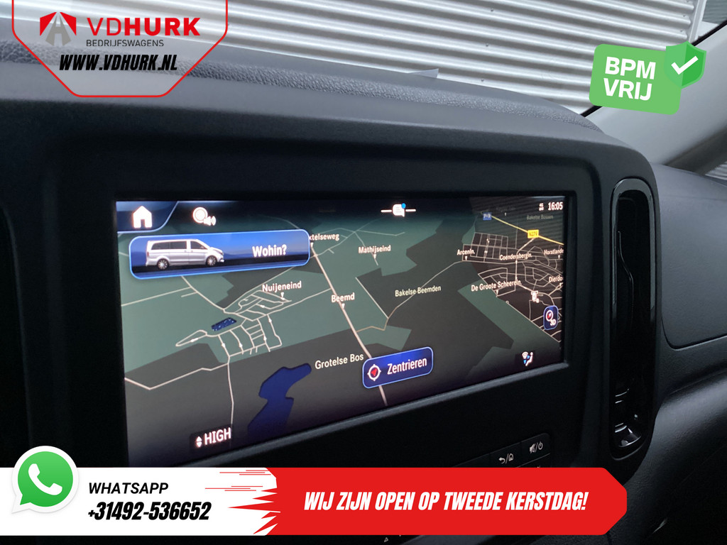 Mercedes-Benz Vito 119 CDI Aut. L3 LED/ 2.5t Trekverm./ 270Gr.Deuren/ Stoelverw./ Carplay/ Camera/ Trekhaak/ Cruise/ PDC/ DAB 15