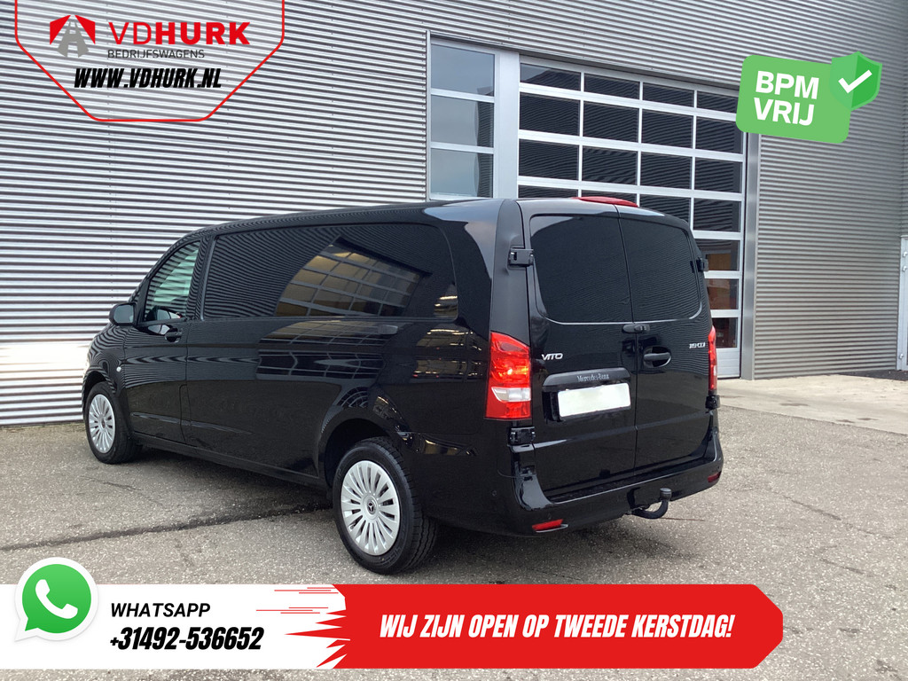 Mercedes-Benz Vito 119 CDI Aut. L3 LED/ 2.5t Trekverm./ 270Gr.Deuren/ Stoelverw./ Carplay/ Camera/ Trekhaak/ Cruise/ PDC/ DAB 2