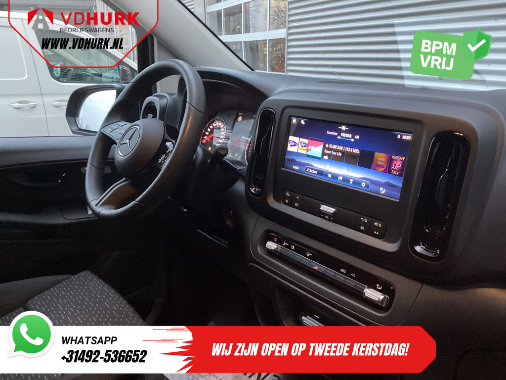 Mercedes-Benz Vito 119 CDI Aut. L3 LED/ 2.5t Trekverm./ 270Gr.Deuren/ Stoelverw./ Carplay/ Camera/ Trekhaak/ Cruise/ PDC/ DAB 3