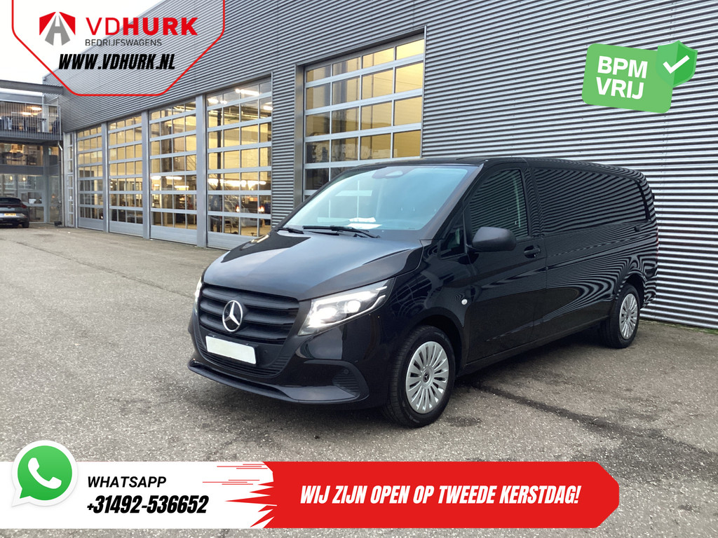 Mercedes-Benz Vito 119 CDI Aut. L3 LED/ 2.5t Trekverm./ 270Gr.Deuren/ Stoelverw./ Carplay/ Camera/ Trekhaak/ Cruise/ PDC/ DAB 8