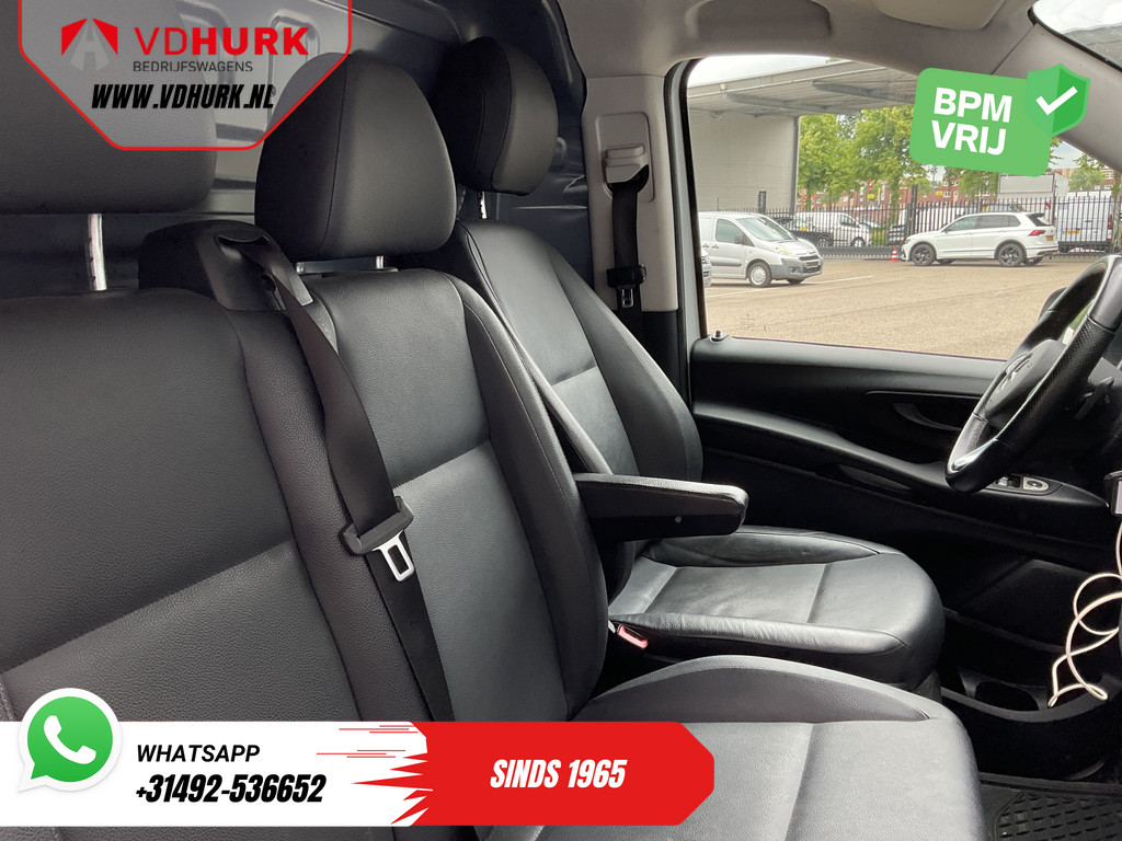 Mercedes-Benz Vito 119 CDI Aut. L3 LED/ Carplay/ Stoelverw./ Standkachel/ Navi/ Cruise/ Camera/ Airco/ 17?LMV/ PDC/ Dakdragers/ Trekhaak 12