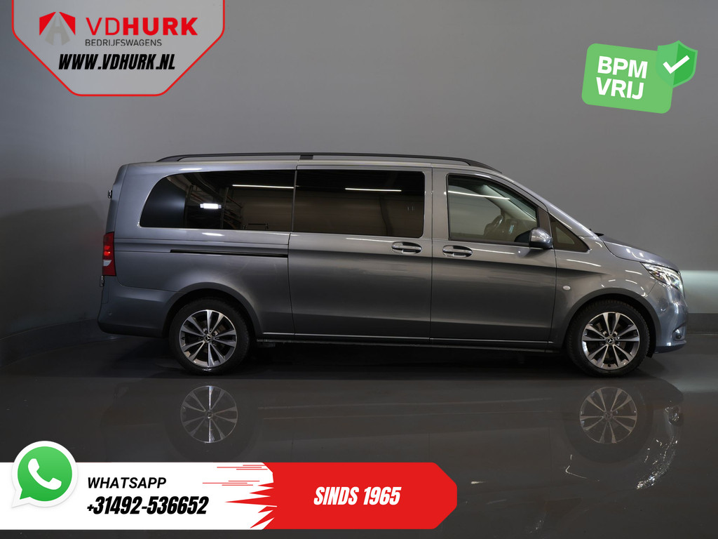 Mercedes-Benz Vito 119 CDI Aut. XL L3 DC Dubbel Cabine/ LED/ 2.5t Trekverm./ Alarm III/ Stoelverw./ Carplay/ Navi/ Camera/ Climate/ Cruise/ PDC/ 18?LMV/ Trekhaak 11