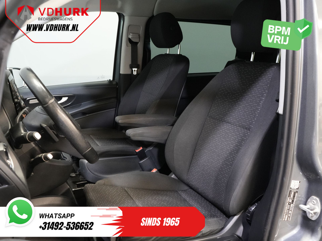 Mercedes-Benz Vito 119 CDI Aut. XL L3 DC Dubbel Cabine/ LED/ 2.5t Trekverm./ Alarm III/ Stoelverw./ Carplay/ Navi/ Camera/ Climate/ Cruise/ PDC/ 18?LMV/ Trekhaak 12