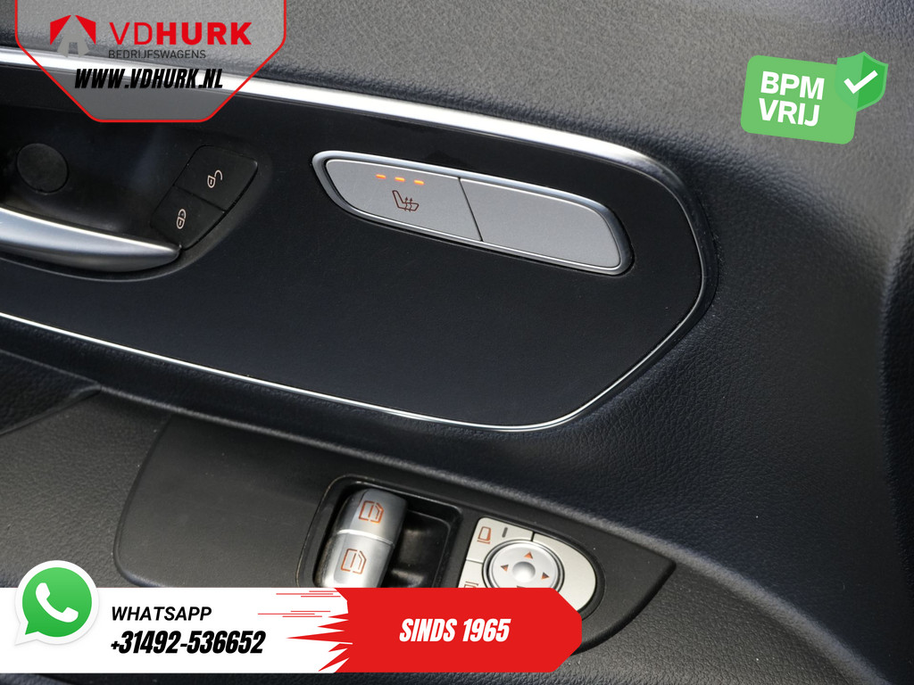 Mercedes-Benz Vito 119 CDI Aut. XL L3 DC Dubbel Cabine/ LED/ 2.5t Trekverm./ Alarm III/ Stoelverw./ Carplay/ Navi/ Camera/ Climate/ Cruise/ PDC/ 18?LMV/ Trekhaak 19