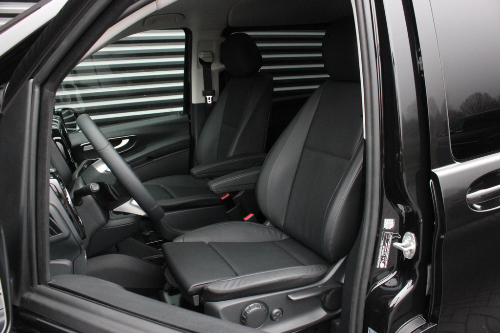 Mercedes-Benz Vito 119 CDI L3 SPORT DUBBEL CABINE / DC / BPM VRIJ / FULL BLACK / 2X SCHUIFDEUREN / AMG / VERLAAGD / APPLE CARPLAY 13