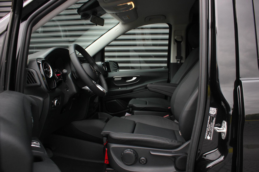Mercedes-Benz Vito 119 CDI L3 SPORT DUBBEL CABINE / DC / BPM VRIJ / FULL BLACK / 2X SCHUIFDEUREN / AMG / VERLAAGD / APPLE CARPLAY 14