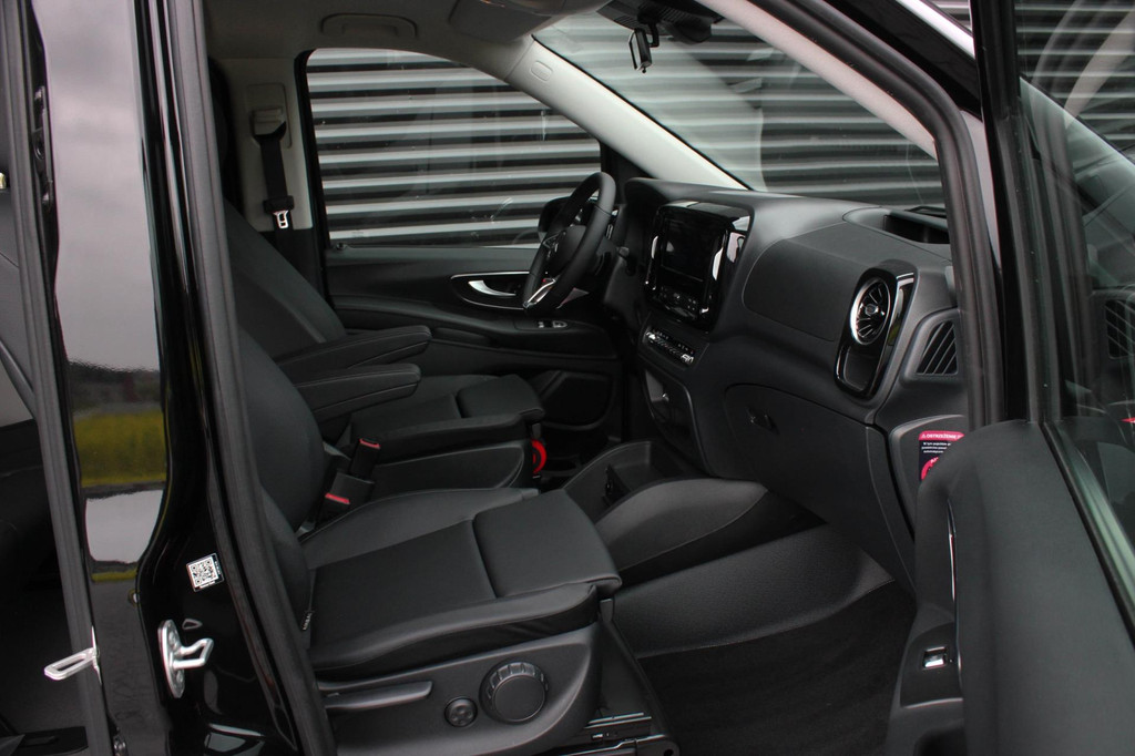 Mercedes-Benz Vito 119 CDI L3 SPORT DUBBEL CABINE / DC / BPM VRIJ / FULL BLACK / 2X SCHUIFDEUREN / AMG / VERLAAGD / APPLE CARPLAY 16