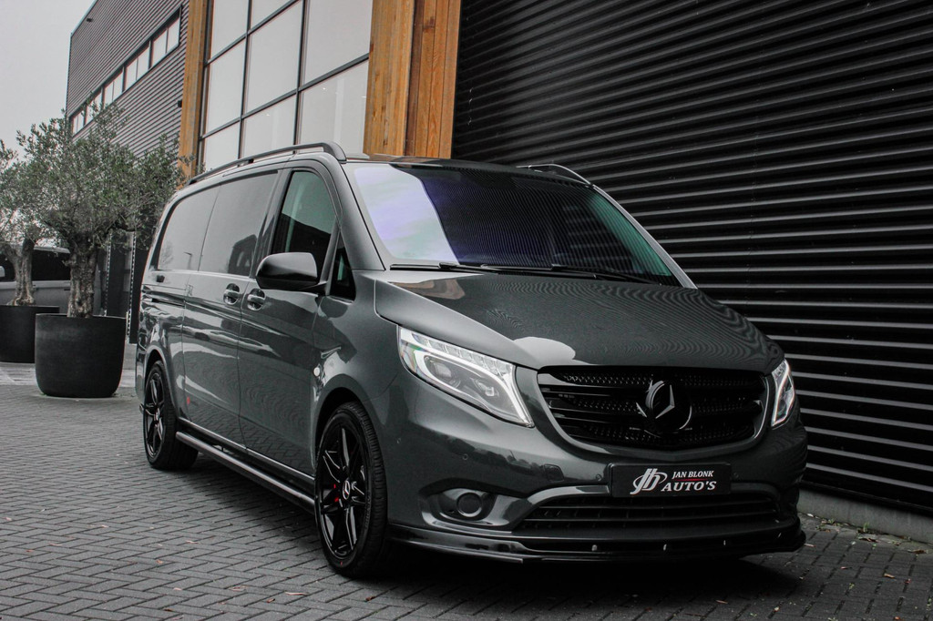 Mercedes-Benz Vito 190PK LANG JB- EDITION FULL BLACK / AMG / SPOILER / VERLAGINGSVEREN / NAVIGATIE / SIDE- BARS / FULL / NAVIGATIE 11