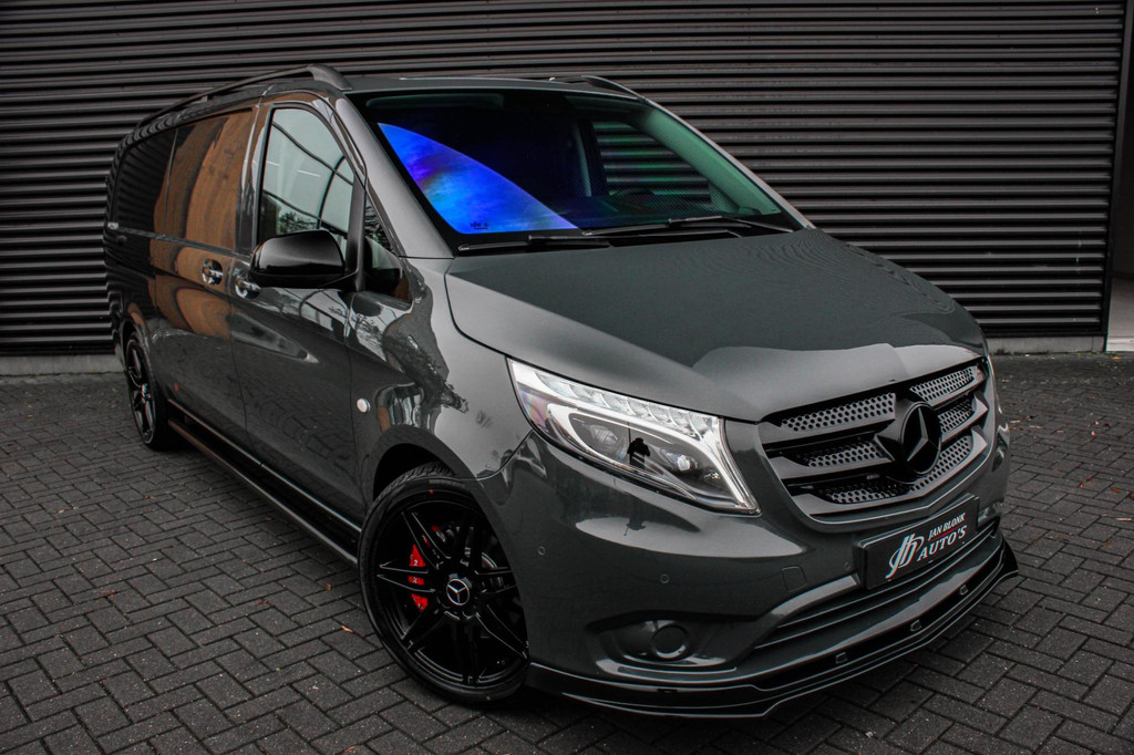 Mercedes-Benz Vito 190PK LANG JB- EDITION FULL BLACK / AMG / SPOILER / VERLAGINGSVEREN / NAVIGATIE / SIDE- BARS / FULL / NAVIGATIE 12