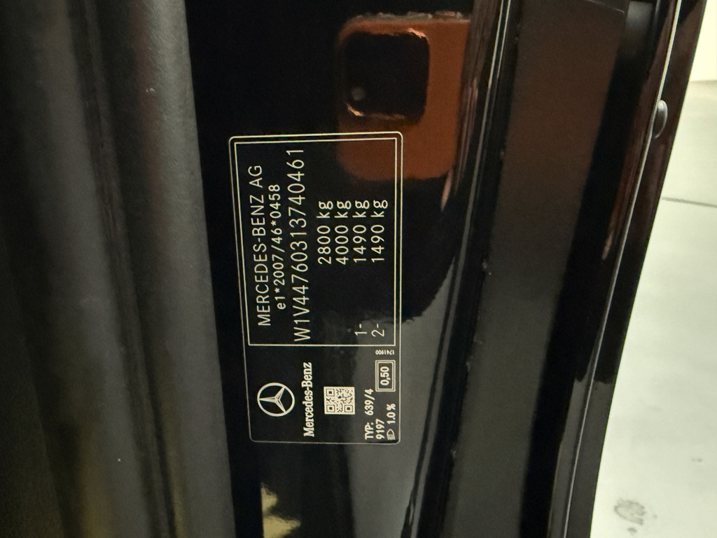 Mercedes-Benz Vito Lang Black Edition | Camera | Airco | 3-Persoons | Trekhaak 21