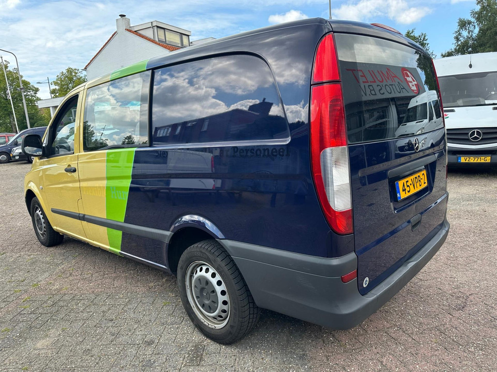 Mercedes-Benz Vito Lang,Dubbel,Cabine,109CDi,70kw/95pk,E4 12