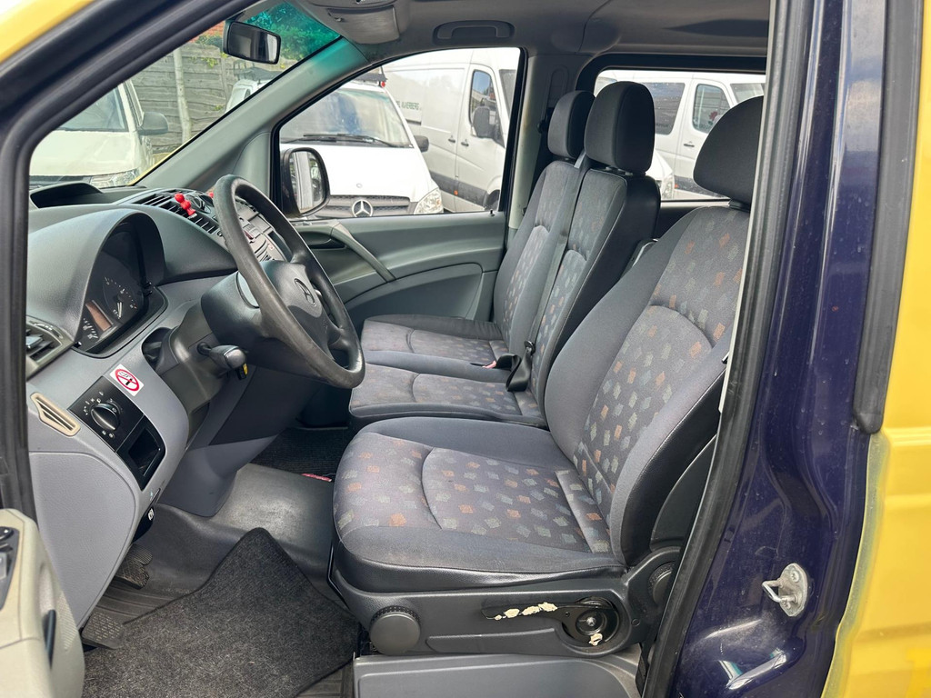 Mercedes-Benz Vito Lang,Dubbel,Cabine,109CDi,70kw/95pk,E4 16