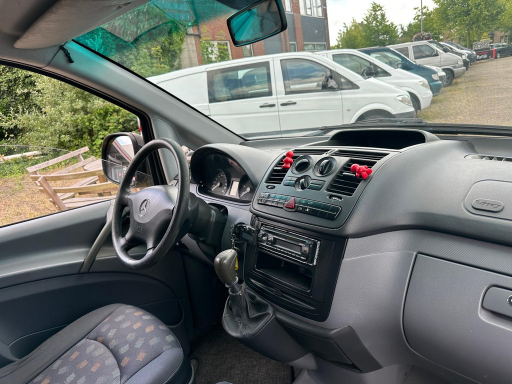 Mercedes-Benz Vito Lang,Dubbel,Cabine,109CDi,70kw/95pk,E4 8