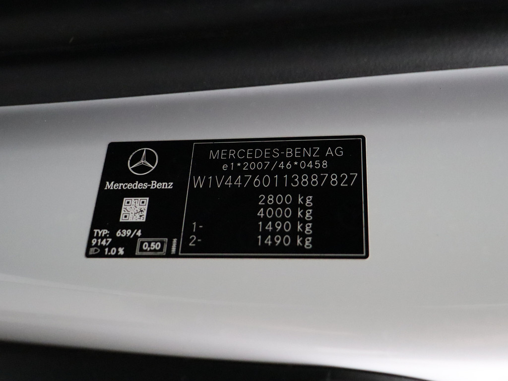 Mercedes-Benz Vito | Leder | Airco | Camera | 3-Persoons | Betimmering 20