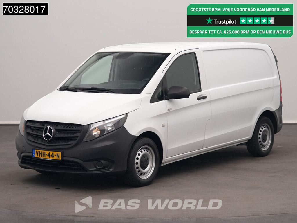 Mercedes-Benz Vito 110 L1H1 Navi Airco Cruise Camera Werkplaatsinrichting Euro6 L1 Kompakt Airco Cruise control