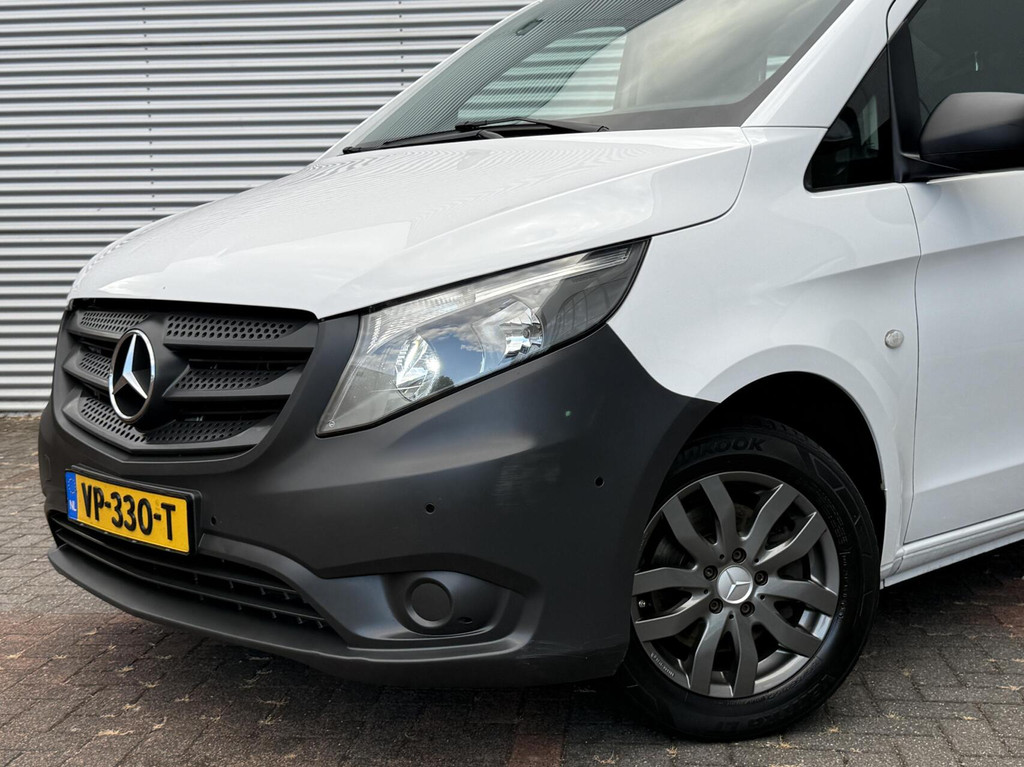 Mercedes-Benz Vito Bestel 114 CDI Autom Airco Led Cruise Navi Pdc Camera Trekhaak Perfecte Bus 2015 Nw Model 14