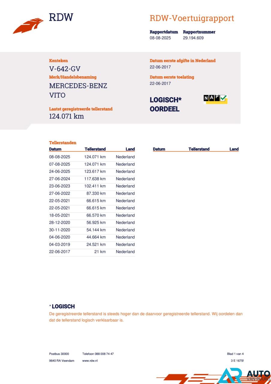 Mercedes-Benz Vito Bestel 119 CDI Extra Lang 18