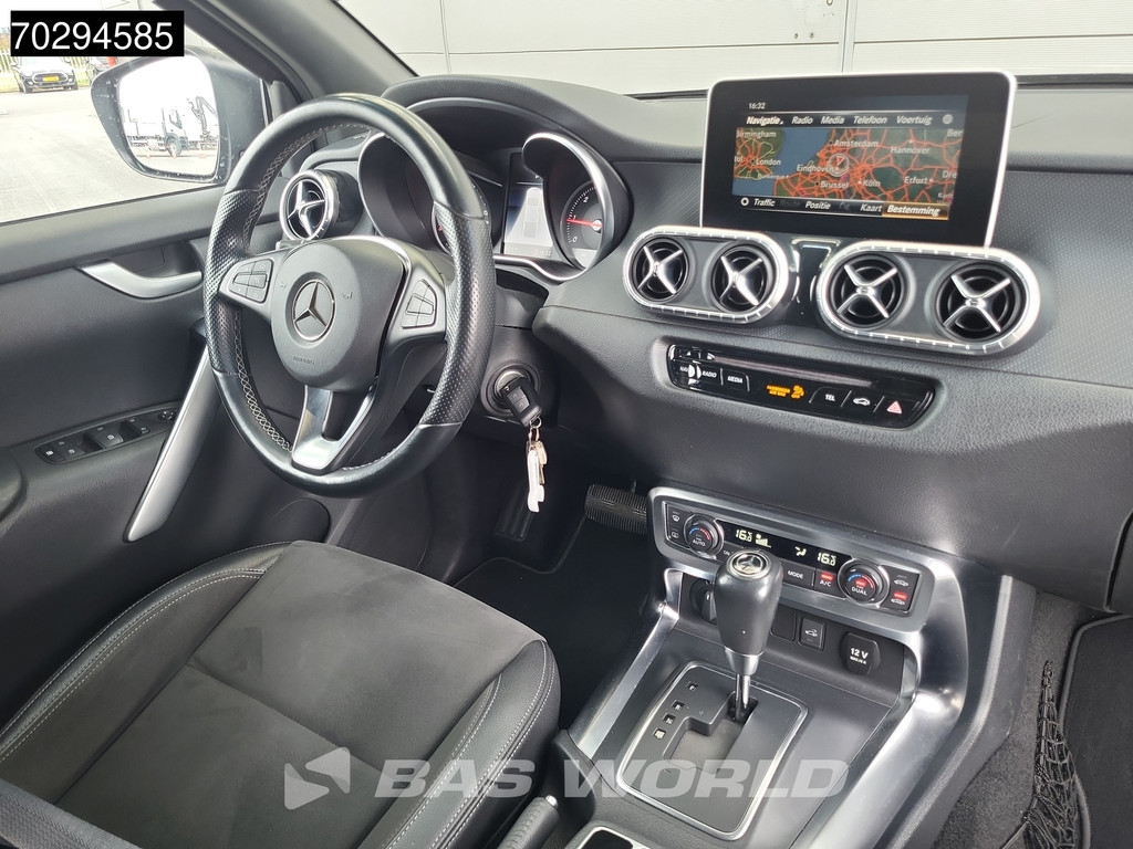 Mercedes-Benz X 250d Automaat Trekhaak LED Xenon Navi Airco Cruise Camera Parkeersensoren APK 01-2026 Euro6 Pickup 1m3 Airco Trekhaak Cruise control 9