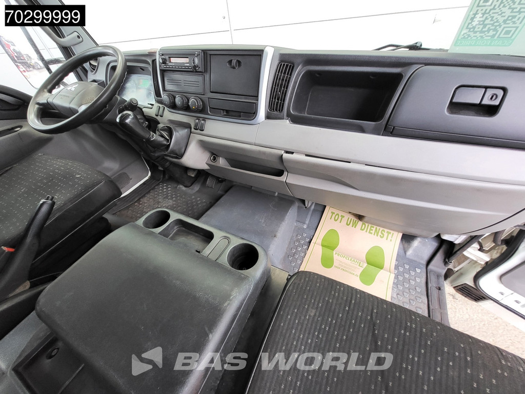 Mitsubishi Canter 3C15 3.0L Kipper met Kist Dubbel Cabine Dubbellucht 3,5t Trekhaak 150PK Airco Euro6 Tipper Benne Kieper Airco Trekhaak 17