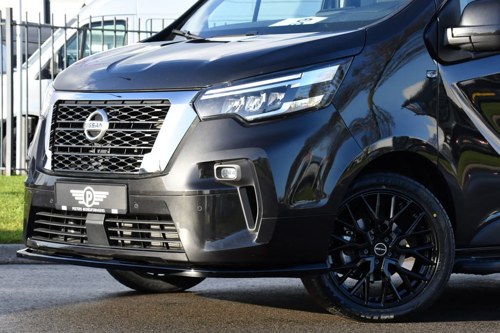 Nissan Primastar 2.0 dCi 150 L2H1 DC Black Edition 5 Jaar Garantie, Camera, Cruise, LED, Stoelverwarming, 2 x Schuifdeur, Clima, Automaat, Keyless, Uniek! 7