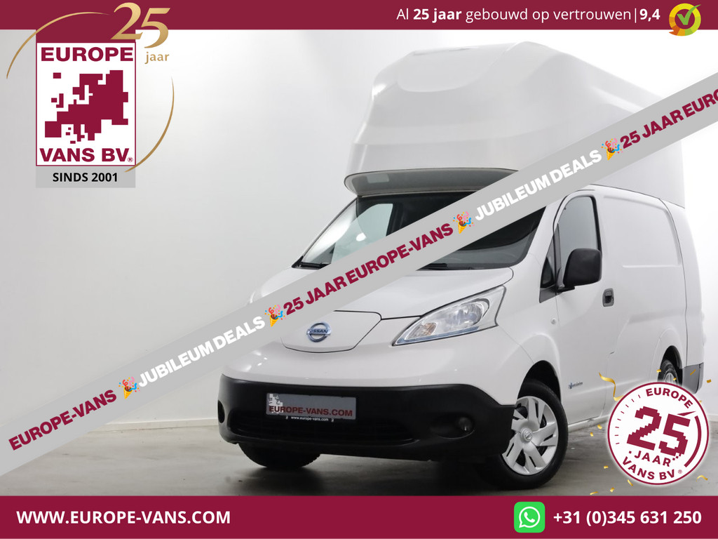 Nissan e-NV200 L2H2 Optima 40 kWh 100% Elektrisch Snellader WLTP 200km SOH 91% 08-2021