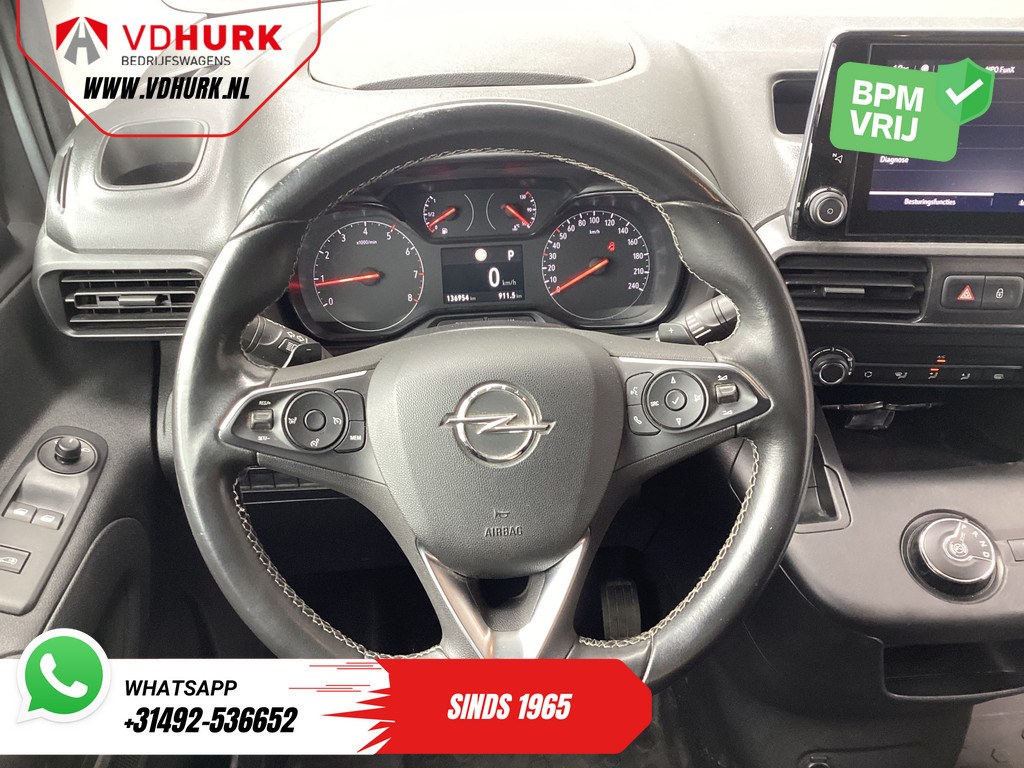 Opel Combo 1.5 CDTI 130 pk Aut. L2 BPM VRIJ! NL Auto/ Navi/ Keyless/ Carplay/ PDC/ Cruise/ Airco/ Trekhaak 12