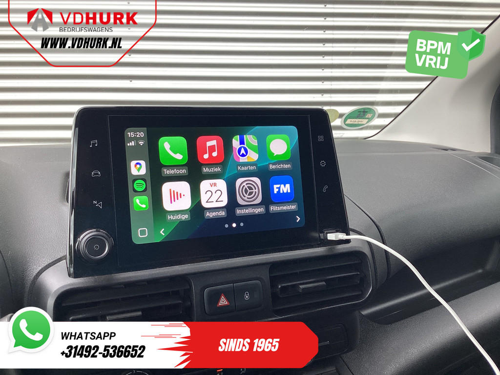Opel Combo 1.5 CDTI 130 pk Aut. L2 BPM VRIJ! NL Auto/ Navi/ Keyless/ Carplay/ PDC/ Cruise/ Airco/ Trekhaak 14