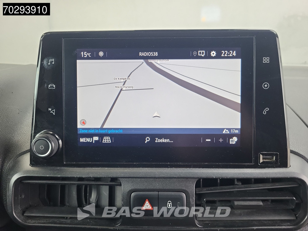 Opel Combo-e 50kWh 273KM WLTP Elektrisch L1H1 Navi Airco Cruise PDC 3m3 Airco Cruise control 10