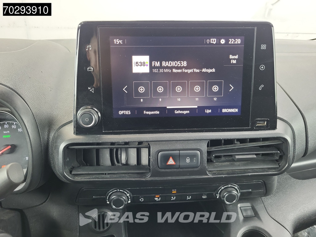 Opel Combo-e 50kWh 273KM WLTP Elektrisch L1H1 Navi Airco Cruise PDC 3m3 Airco Cruise control 11