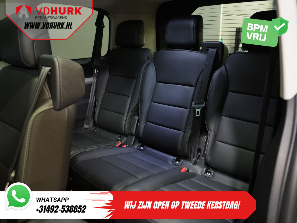 Opel E-Zafira (Ulysse) L2 75 kWh 330 km WLTP (EUR40.467 incl.btw) Combi/ Kombi/ 8P/ 8 Pers./ Snellader/ 2x Elek.Schuif/ Xenon/ Pano/ Leder/ Climate/ Cruise/ Camera 18