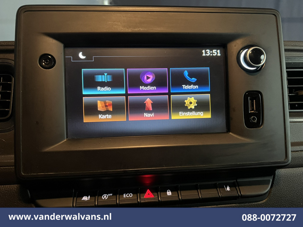 Opel Movano 2.2D 146pk Bakwagen 240cm hoog Laadklep Zijdeur Euro6 Airco | Camera | Navigatie | LED | Cruisecontrol Bijrijdersbank 21