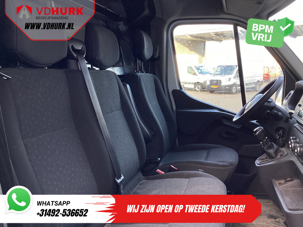 Opel Movano 2.3 CDTI 135 pk L3H2 2x Schuifdeur/ Imperiaal + Ladder/ Inrichting/ PDC/ Trekhaak/ Radio 11