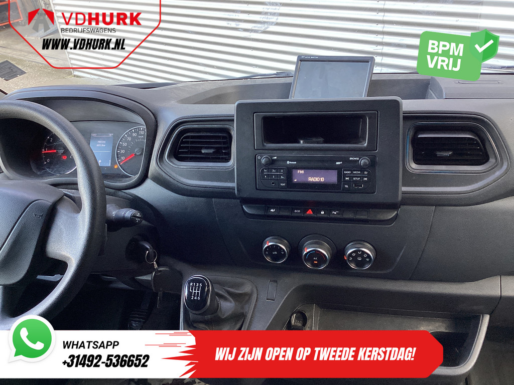 Opel Movano 2.3 CDTI 135 pk L3H2 2x Schuifdeur/ Imperiaal + Ladder/ Inrichting/ PDC/ Trekhaak/ Radio 12