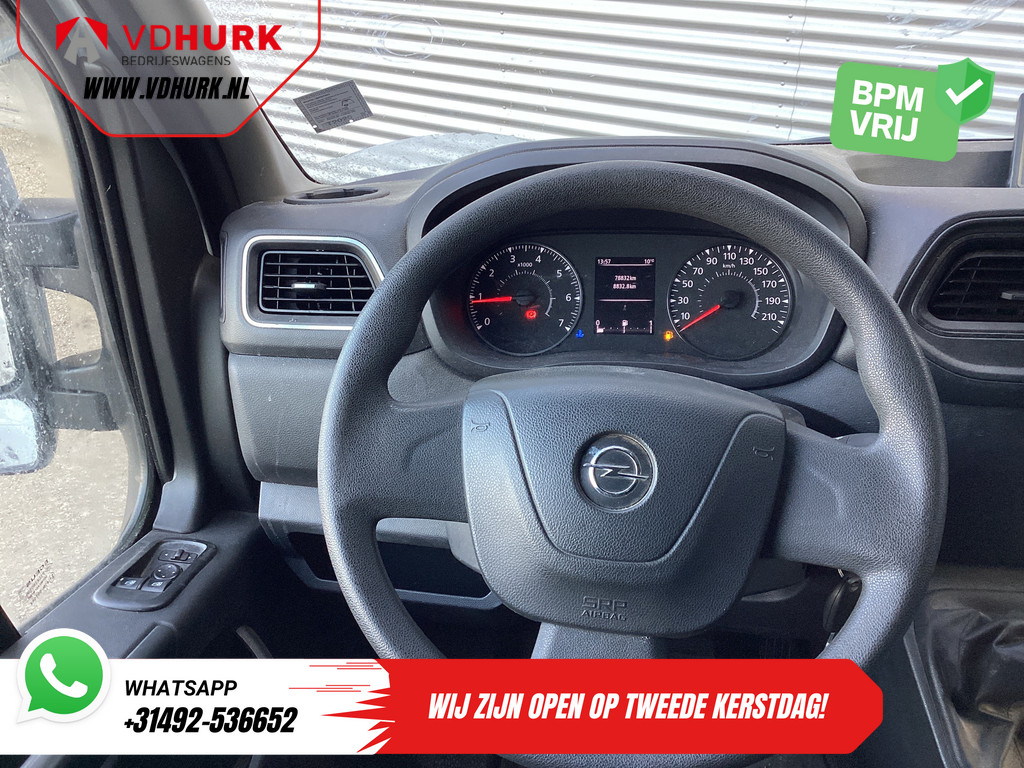 Opel Movano 2.3 CDTI 135 pk L3H2 2x Schuifdeur/ Imperiaal + Ladder/ Inrichting/ PDC/ Trekhaak/ Radio 13