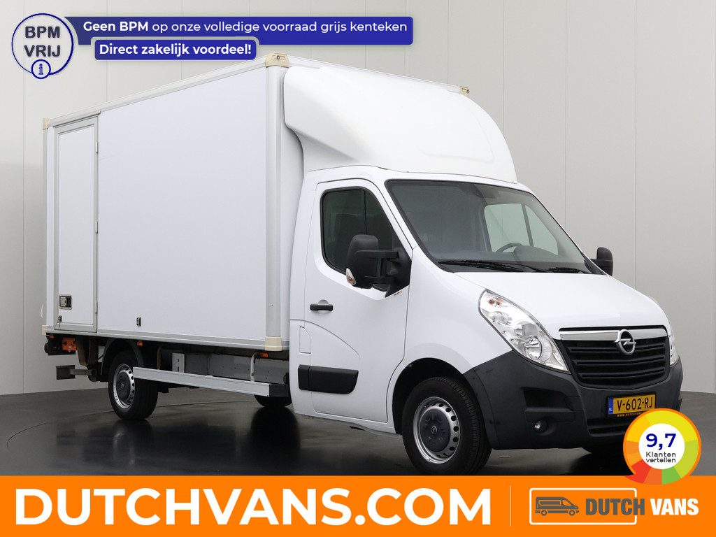 Opel Movano 2.3CDTI 145PK BiTurbo Bakwagen+Laadklep | Zijdeur | Dakspoiler | Euro 6 | Navigatie | Camera | Airco | Cruise