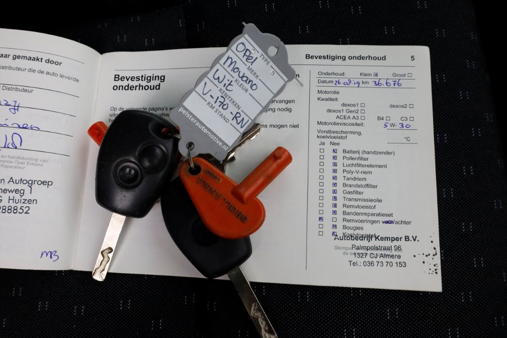 Opel Movano 2.3 CDTI 145pk E6 Bakwagen met laadklep 07-2018 7