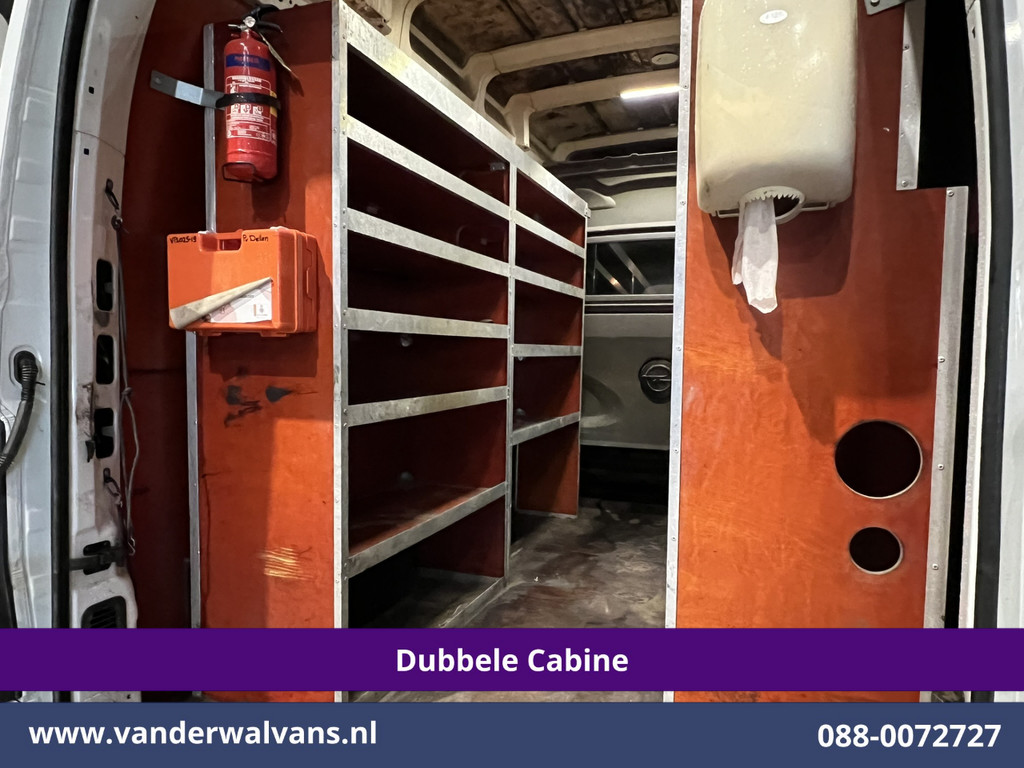 Opel Movano 2.3 CDTI 146pk L3H3 Dubbele Cabine Inrichting Euro6 Airco | 5-Zits | 2500kg Trekhaak Parkeersensoren, Cruisecontrol 11