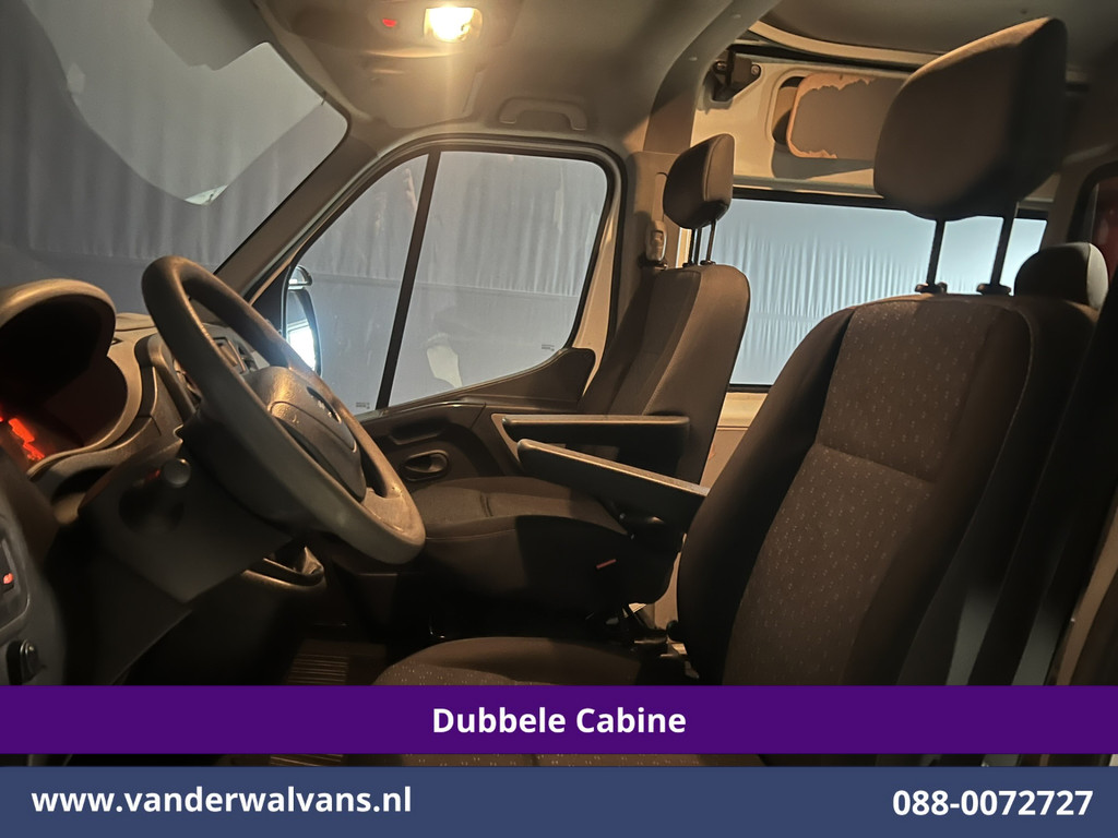 Opel Movano 2.3 CDTI 146pk L3H3 Dubbele Cabine Inrichting Euro6 Airco | 5-Zits | 2500kg Trekhaak Parkeersensoren, Cruisecontrol 12