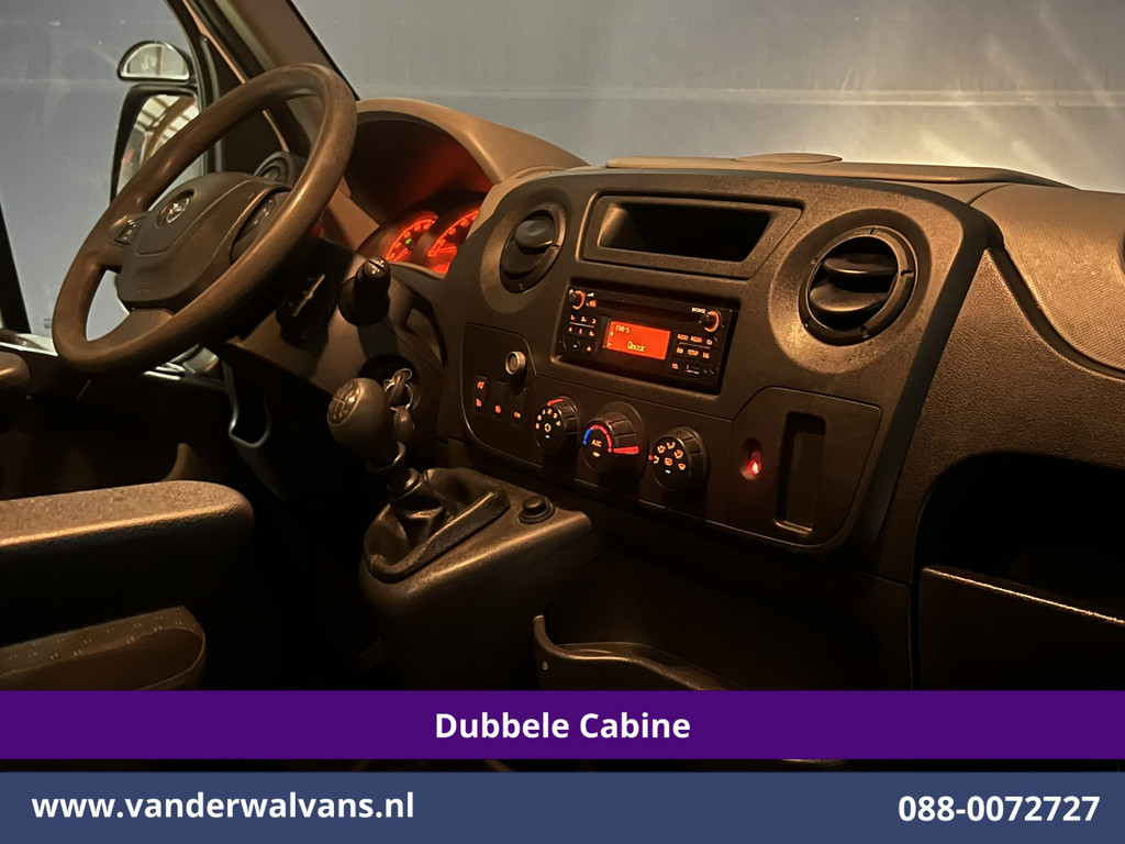 Opel Movano 2.3 CDTI 146pk L3H3 Dubbele Cabine Inrichting Euro6 Airco | 5-Zits | 2500kg Trekhaak Parkeersensoren, Cruisecontrol 13