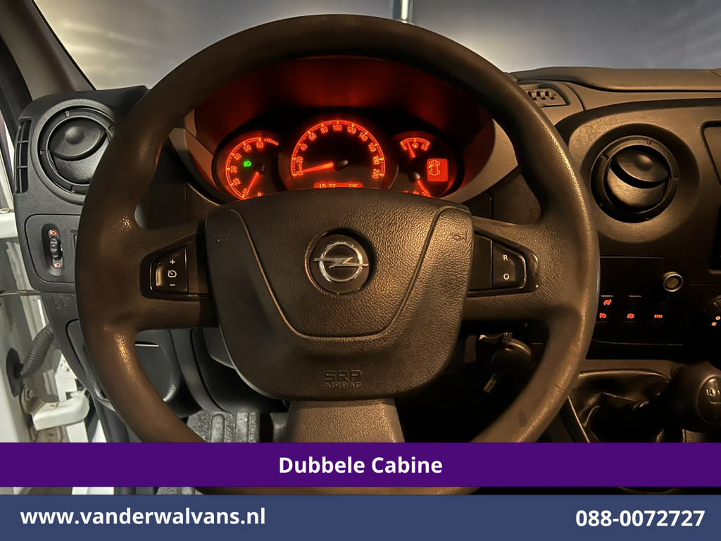 Opel Movano 2.3 CDTI 146pk L3H3 Dubbele Cabine Inrichting Euro6 Airco | 5-Zits | 2500kg Trekhaak Parkeersensoren, Cruisecontrol 15