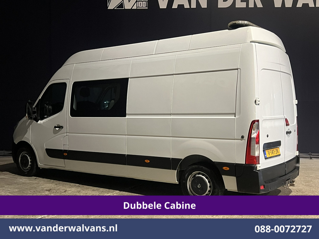 Opel Movano 2.3 CDTI 146pk L3H3 Dubbele Cabine Inrichting Euro6 Airco | 5-Zits | 2500kg Trekhaak Parkeersensoren, Cruisecontrol 8