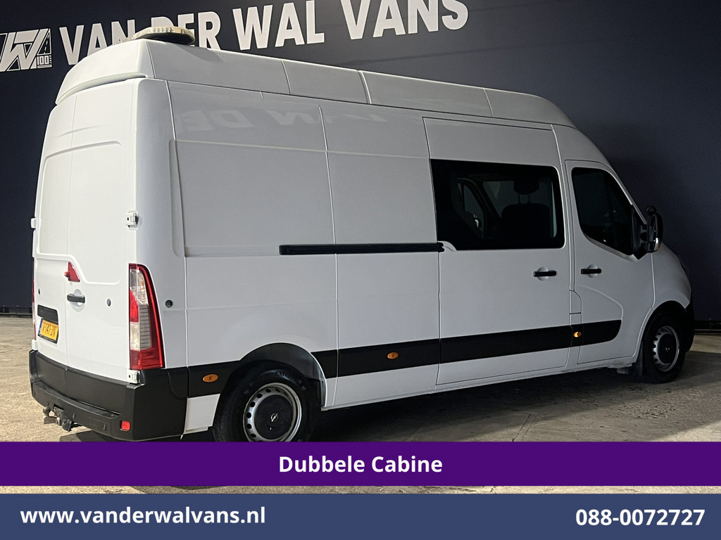 Opel Movano 2.3 CDTI 146pk L3H3 Dubbele Cabine Inrichting Euro6 Airco | 5-Zits | 2500kg Trekhaak Parkeersensoren, Cruisecontrol 9