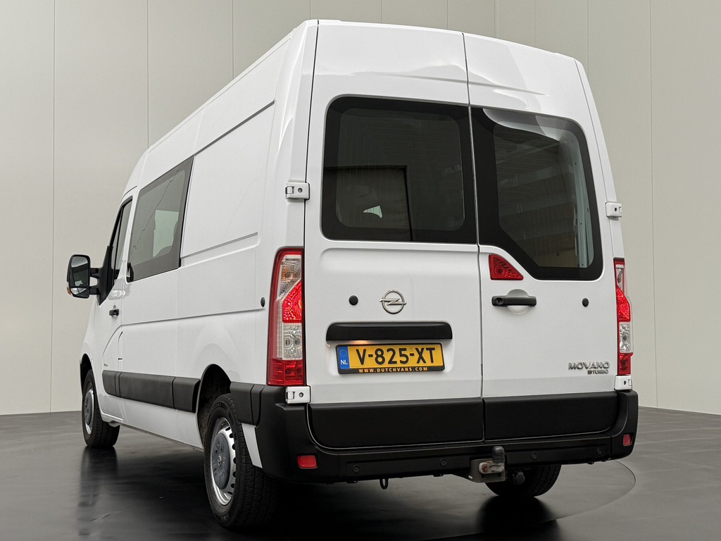 Opel Movano 2.3CDTI 170PK BiTurbo Automaat L2H2 Dubbele Cabine | 7-Persoons | Airco | Cruise | Trekhaak 21